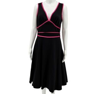 Y2K Rampage Punk Pink Black Tulle Hoco Dress 13